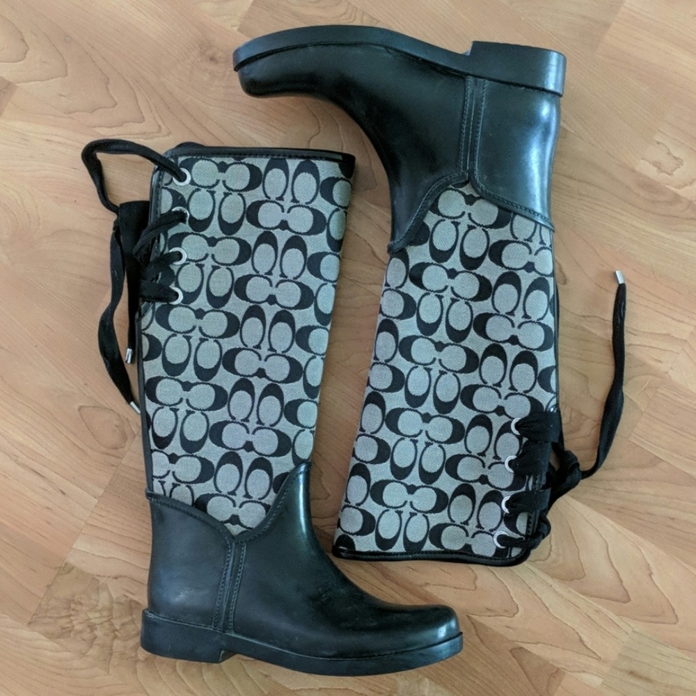 Coach rainboots